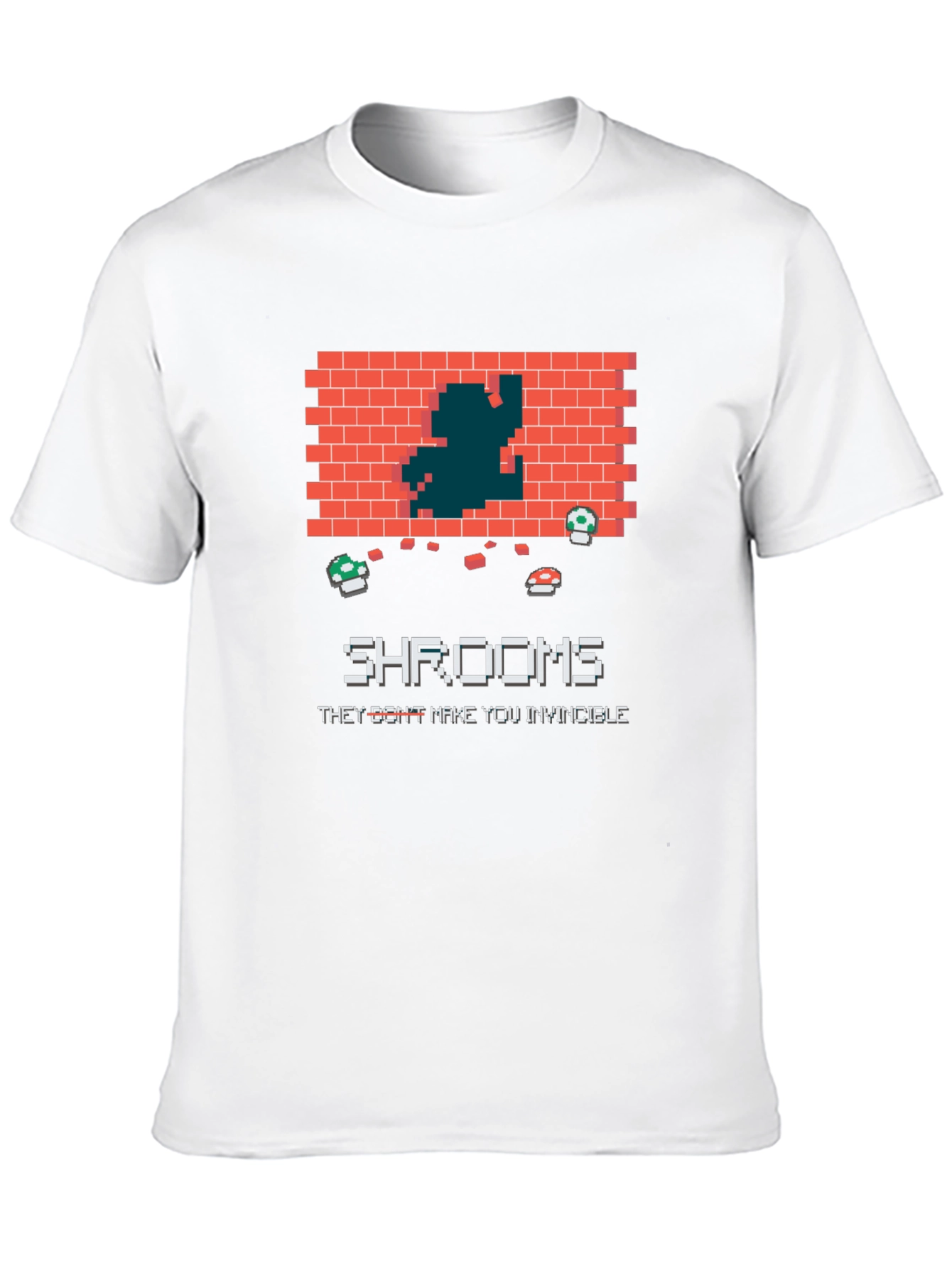 Retro Game Shrooms T-Shirt