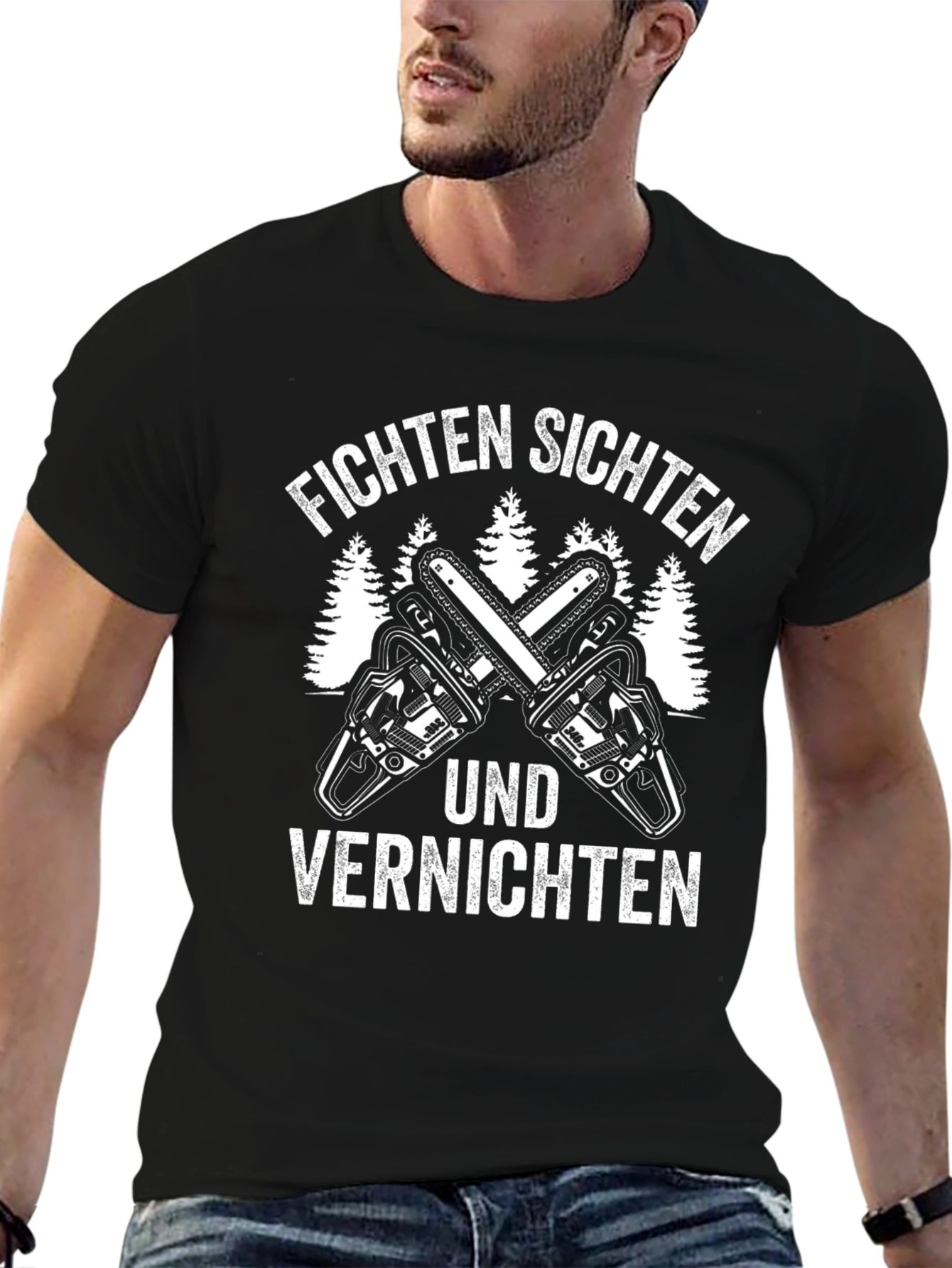 Fichten Sichten Und Vernichten T-Shirt