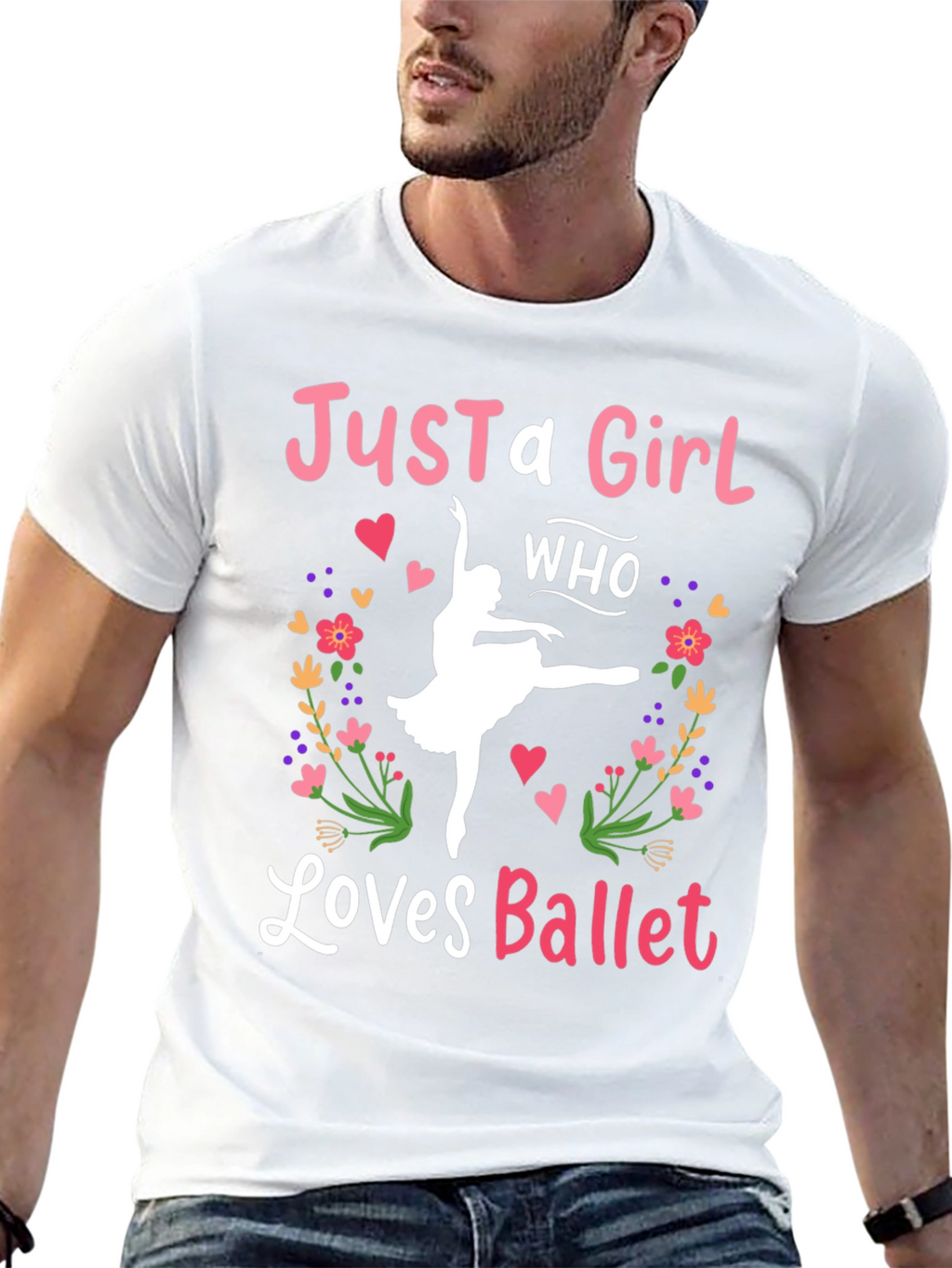 Just A Girl Who Loves Ballet T-Shirt