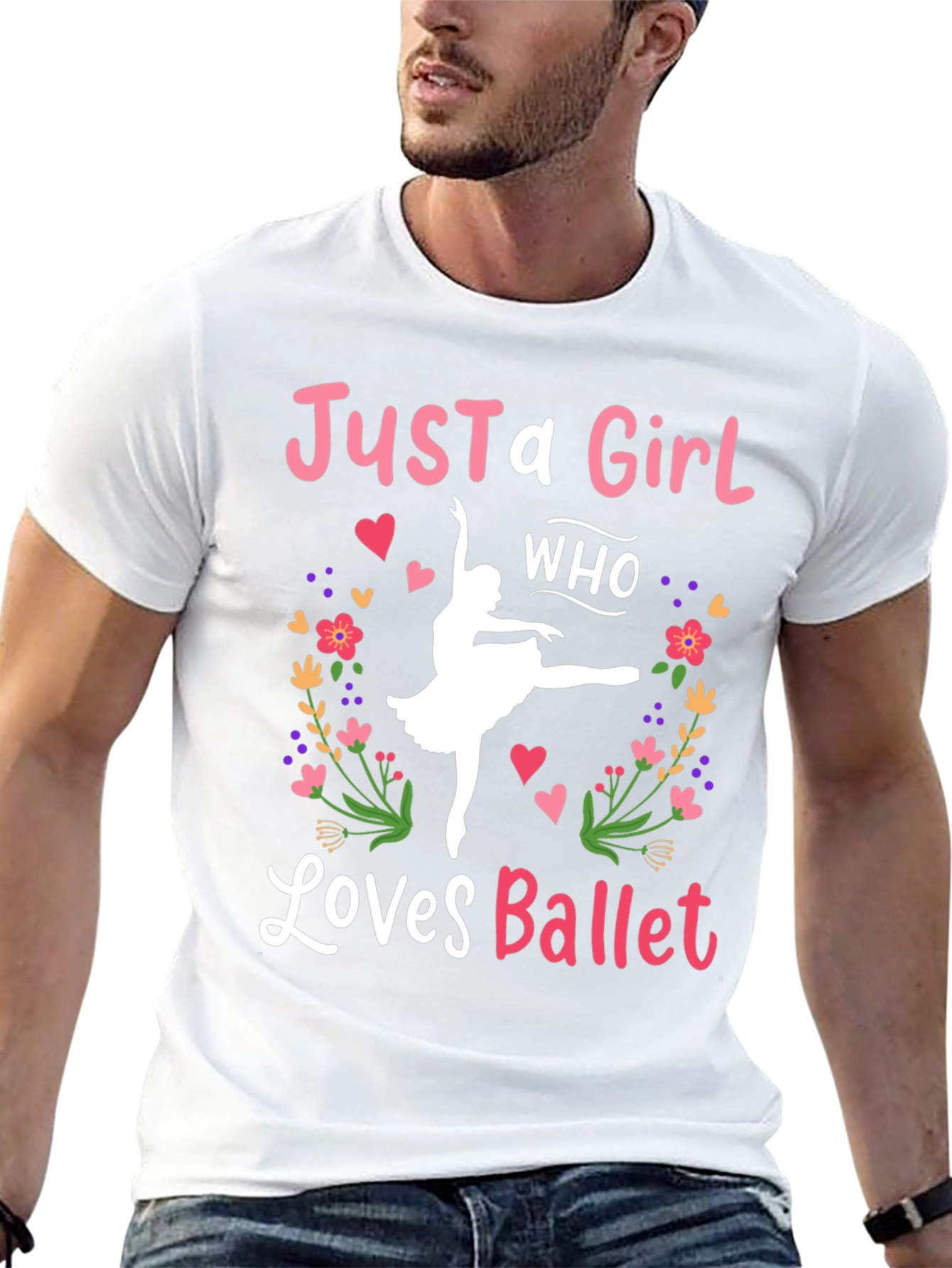 Just A Girl Who Loves Ballet T-Shirt