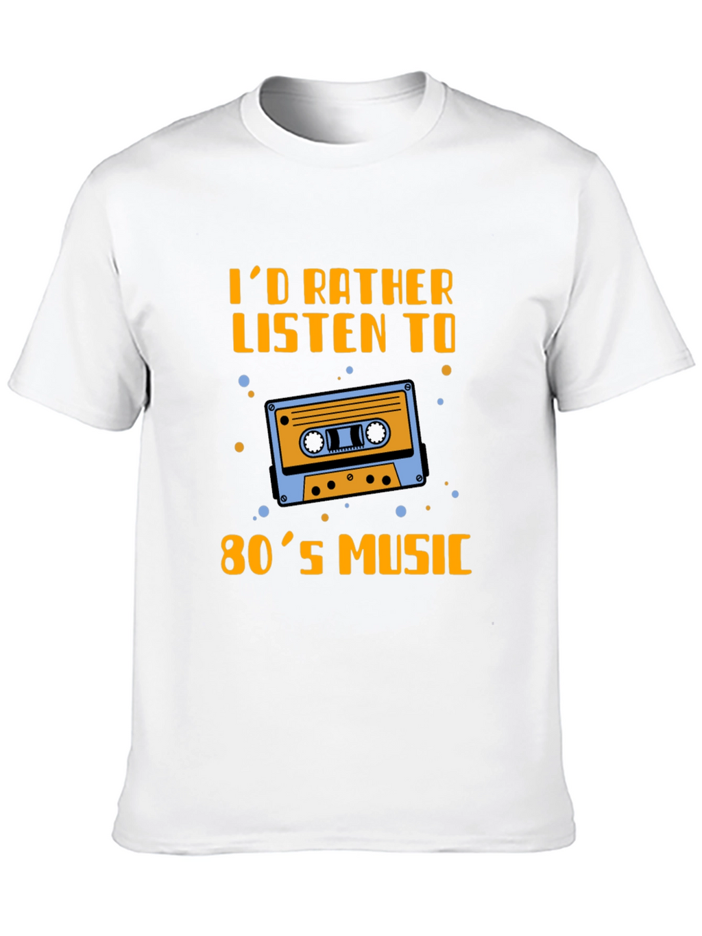 80s Music Cassette Tape T-Shirt
