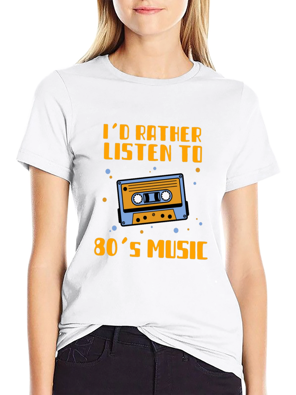 80s Music Cassette Tape T-Shirt