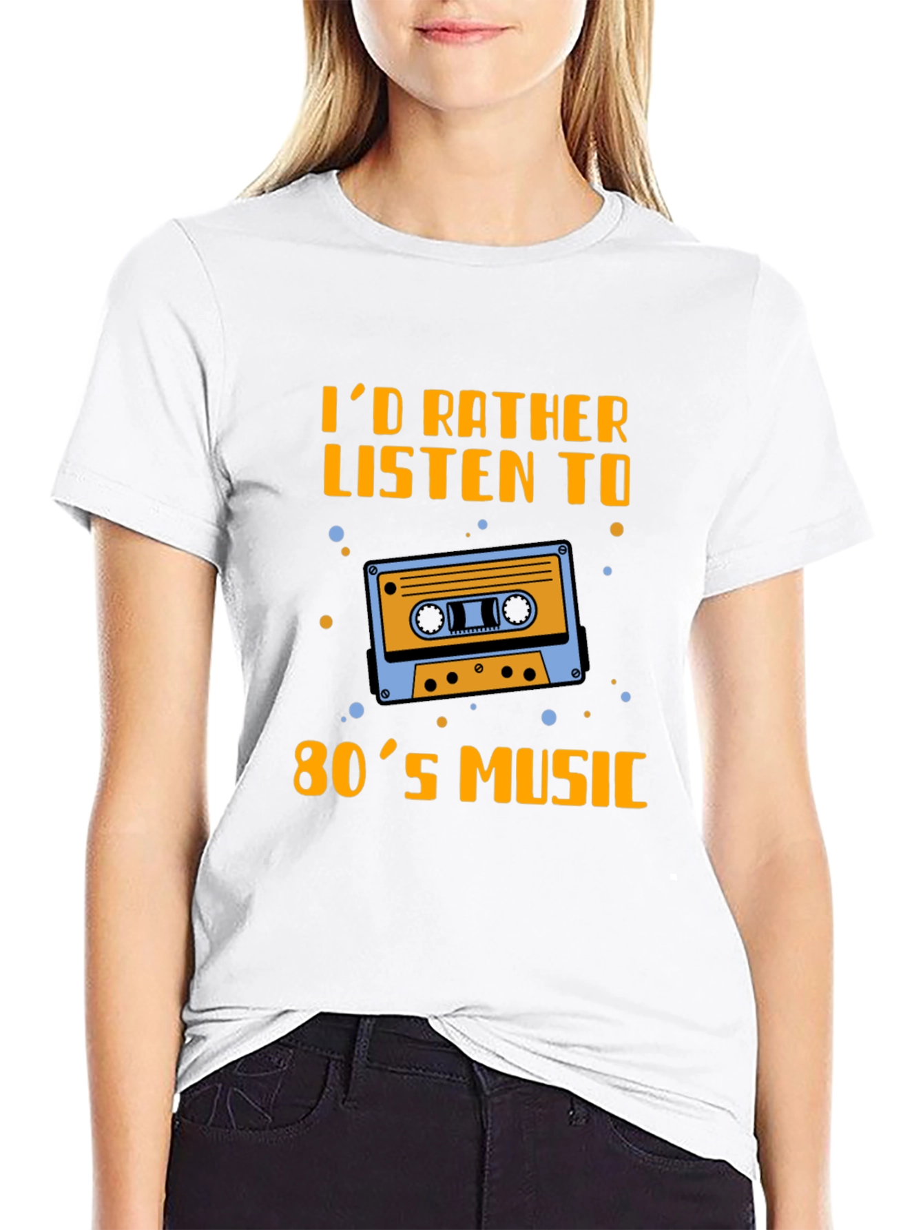 80s Music Cassette Tape T-Shirt