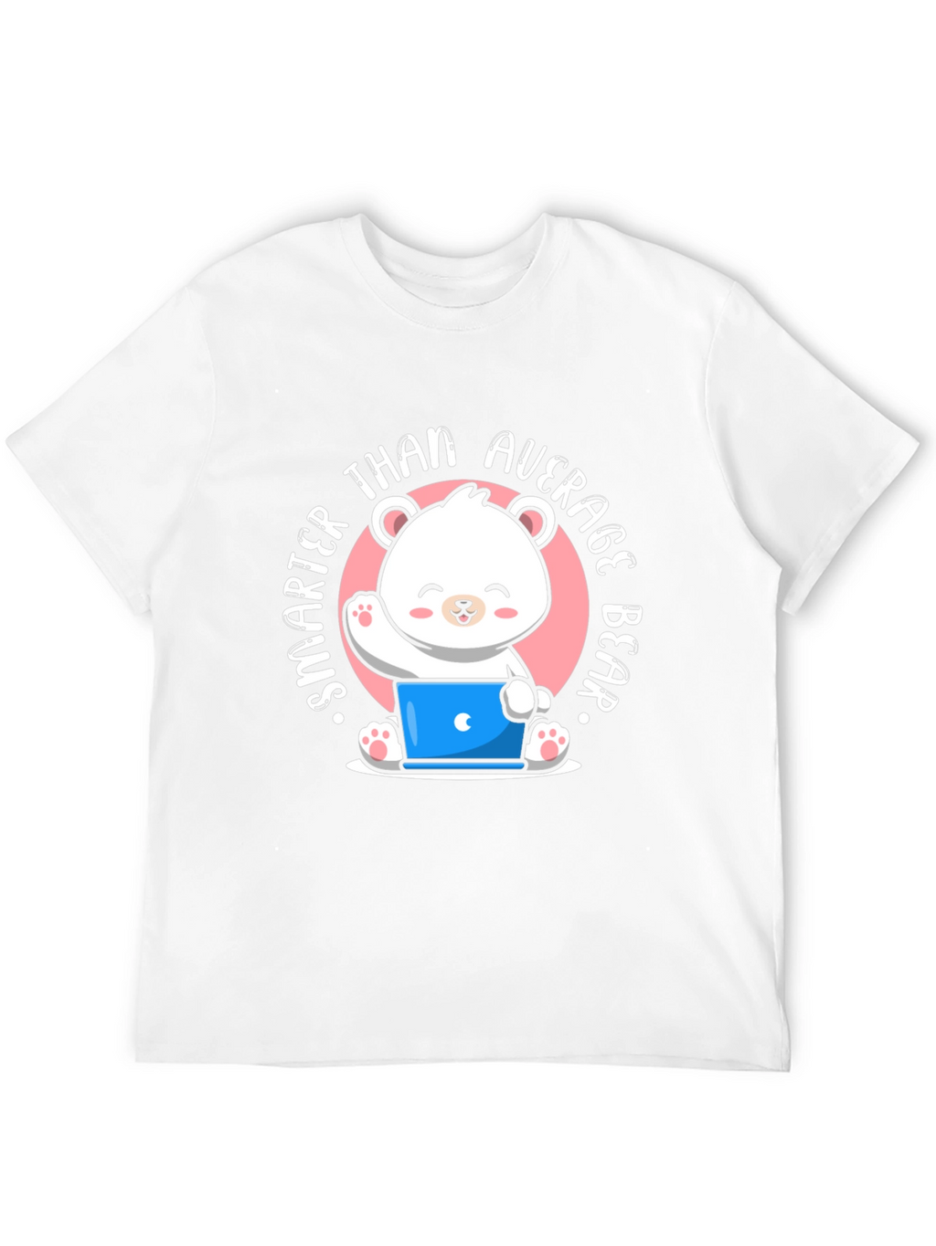 Smarter Than Average Bear T-Shirt - Cute Cartoon Design