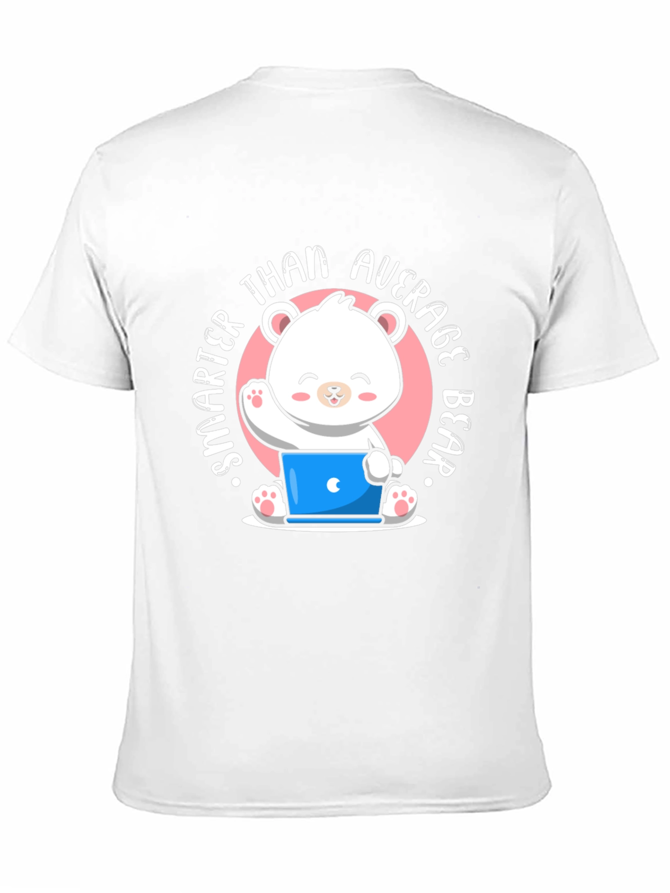 Smarter Than Average Bear T-Shirt - Cute Cartoon Design