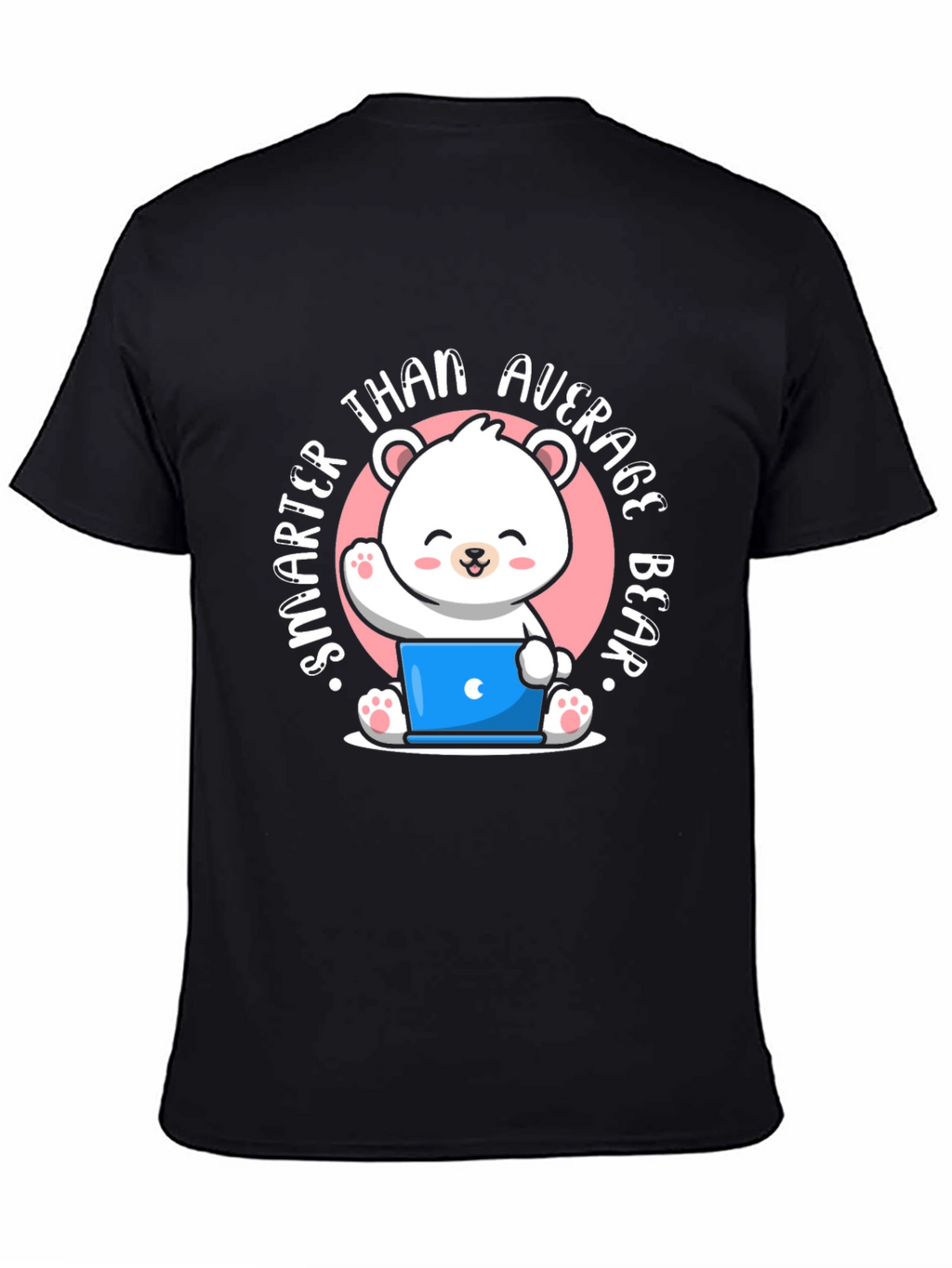 Smarter Than Average Bear T-Shirt - Cute Cartoon Design