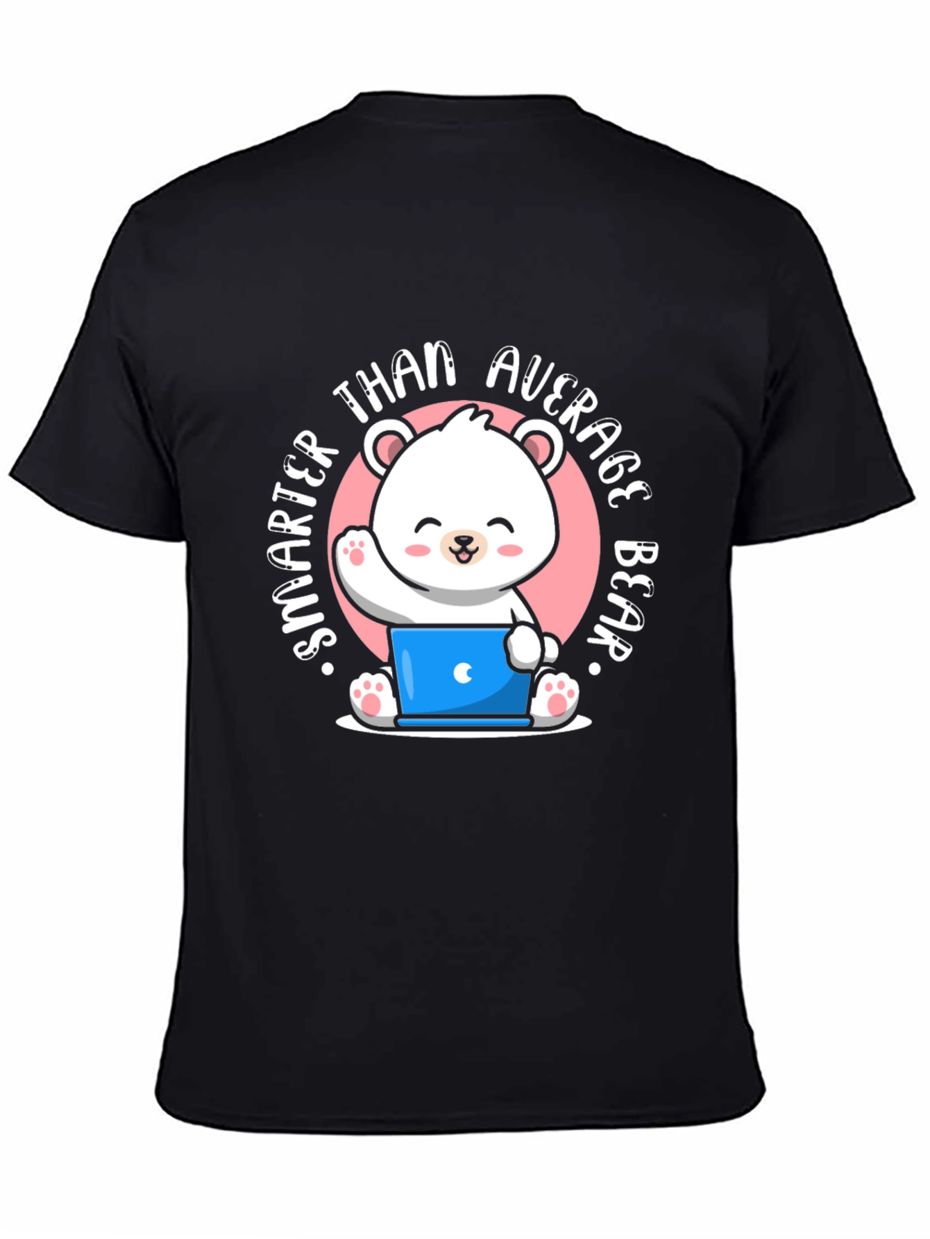 Smarter Than Average Bear T-Shirt - Cute Cartoon Design