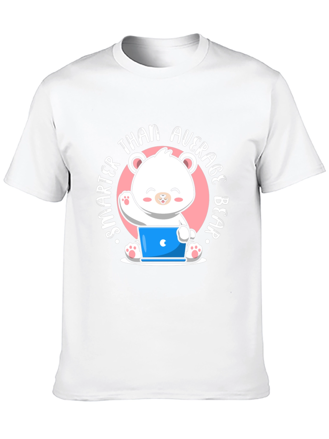 Smarter Than Average Bear T-Shirt - Cute Cartoon Design