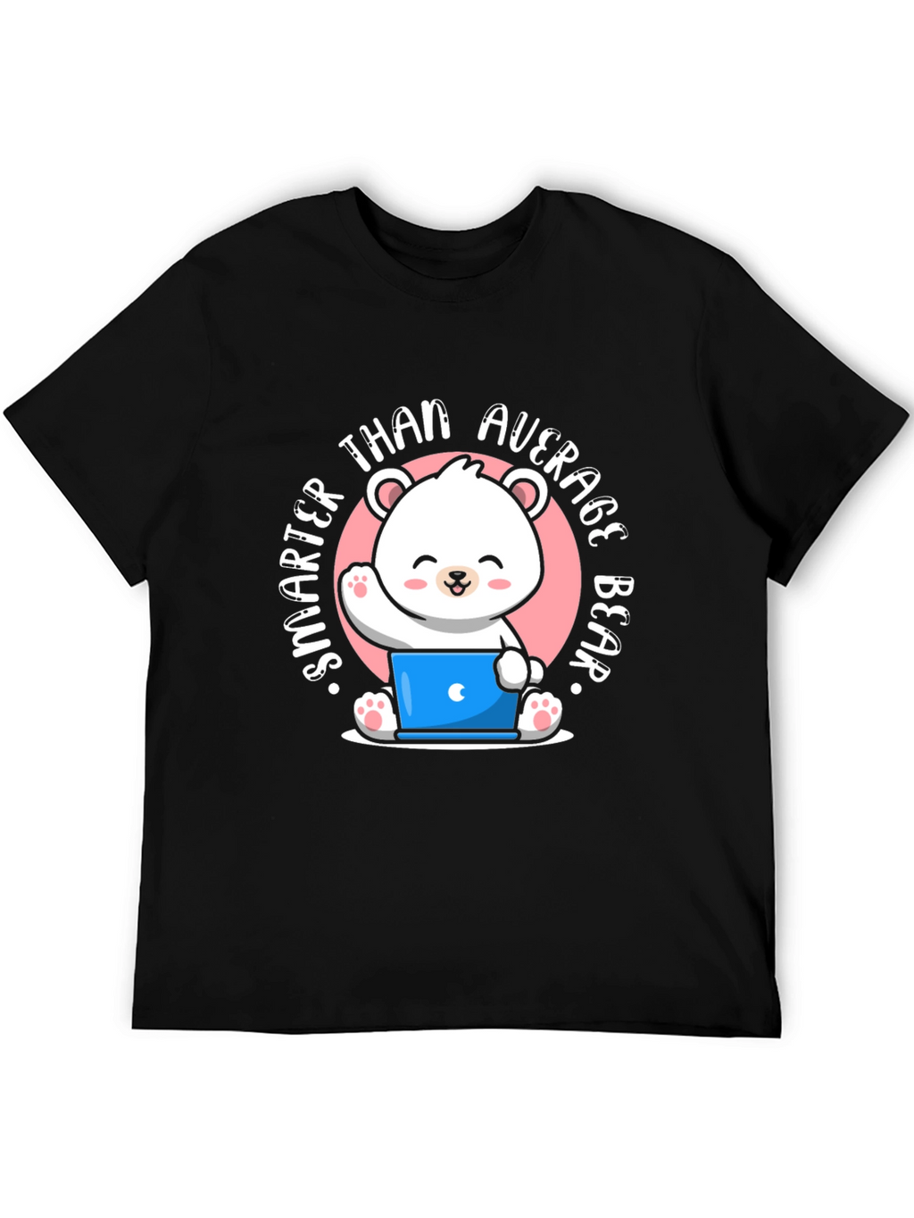 Smarter Than Average Bear T-Shirt - Cute Cartoon Design