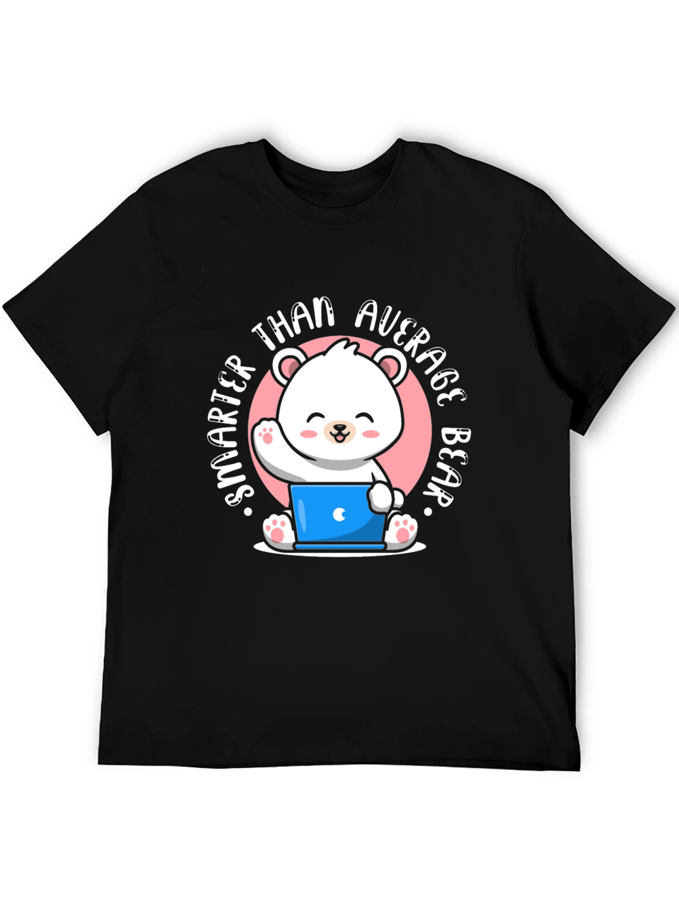 Smarter Than Average Bear T-Shirt - Cute Cartoon Design