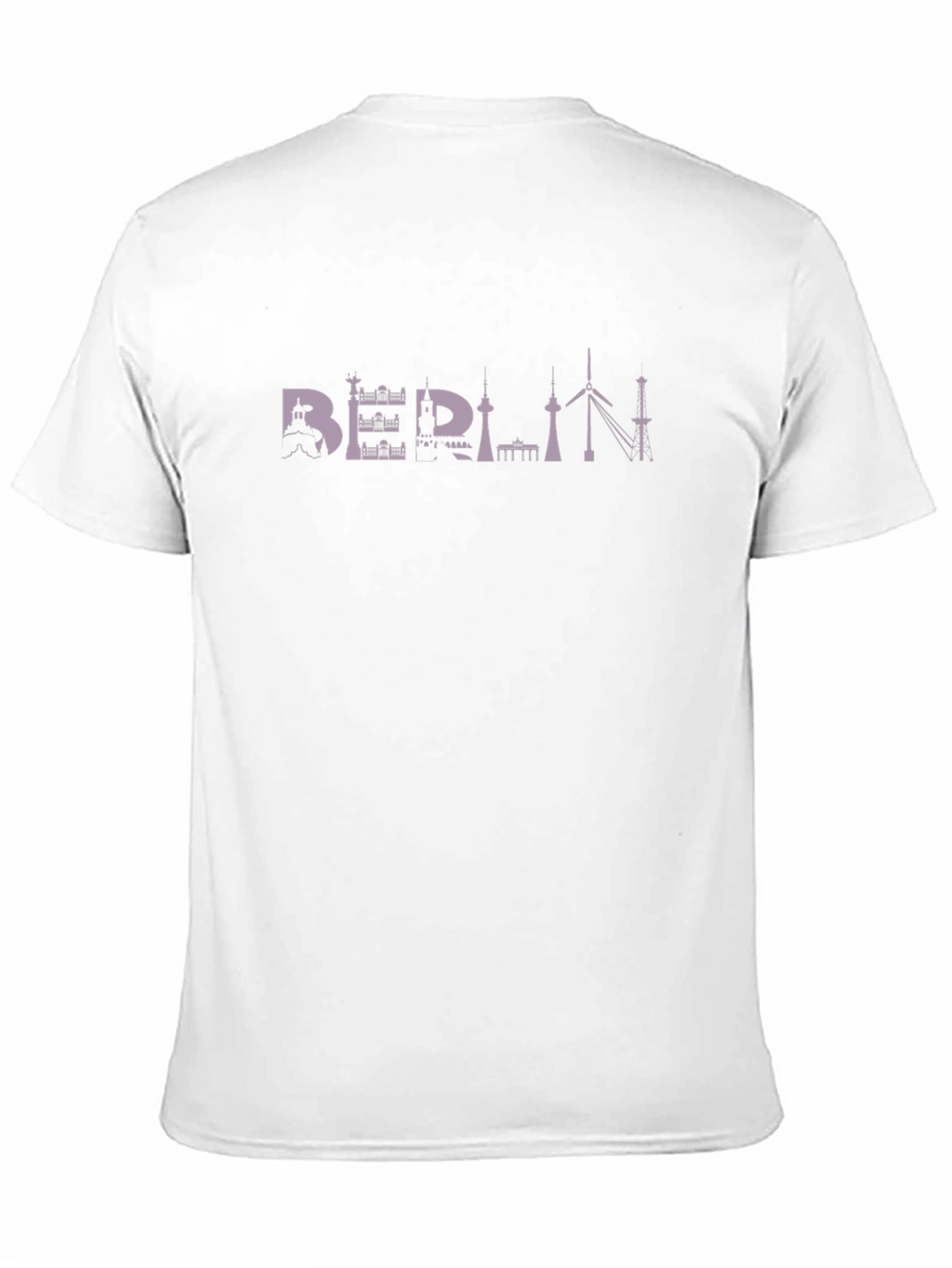 Berlin Skyline Black T-Shirt