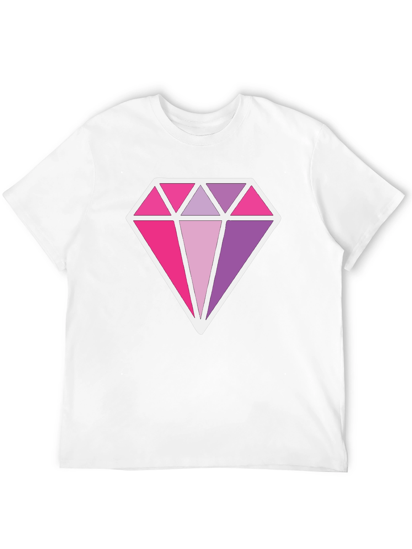 Diamond Prism Graphic Black T-Shirt