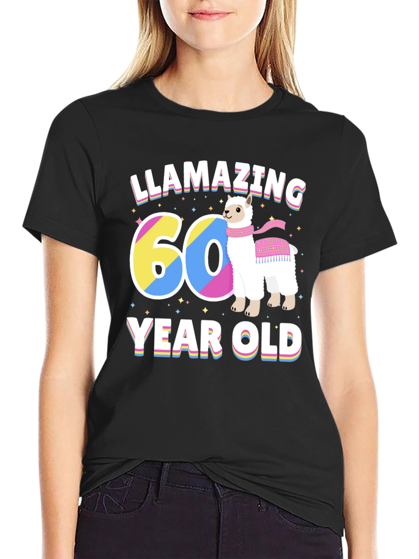 Llamazing 60 Year Old Birthday T-Shirt