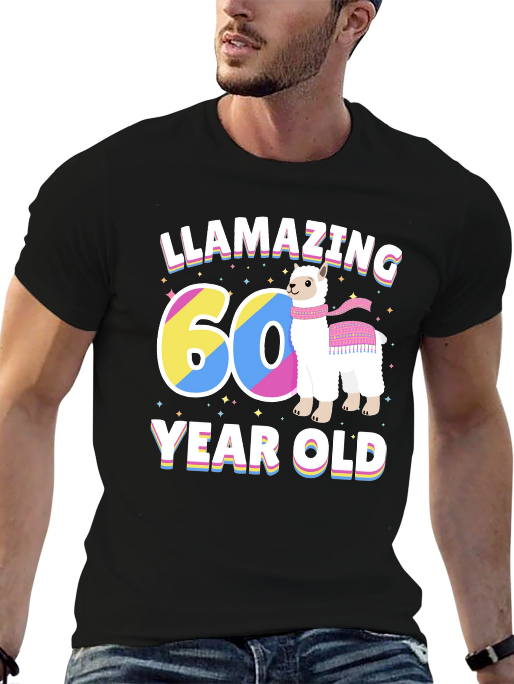 Llamazing 60 Year Old Birthday T-Shirt