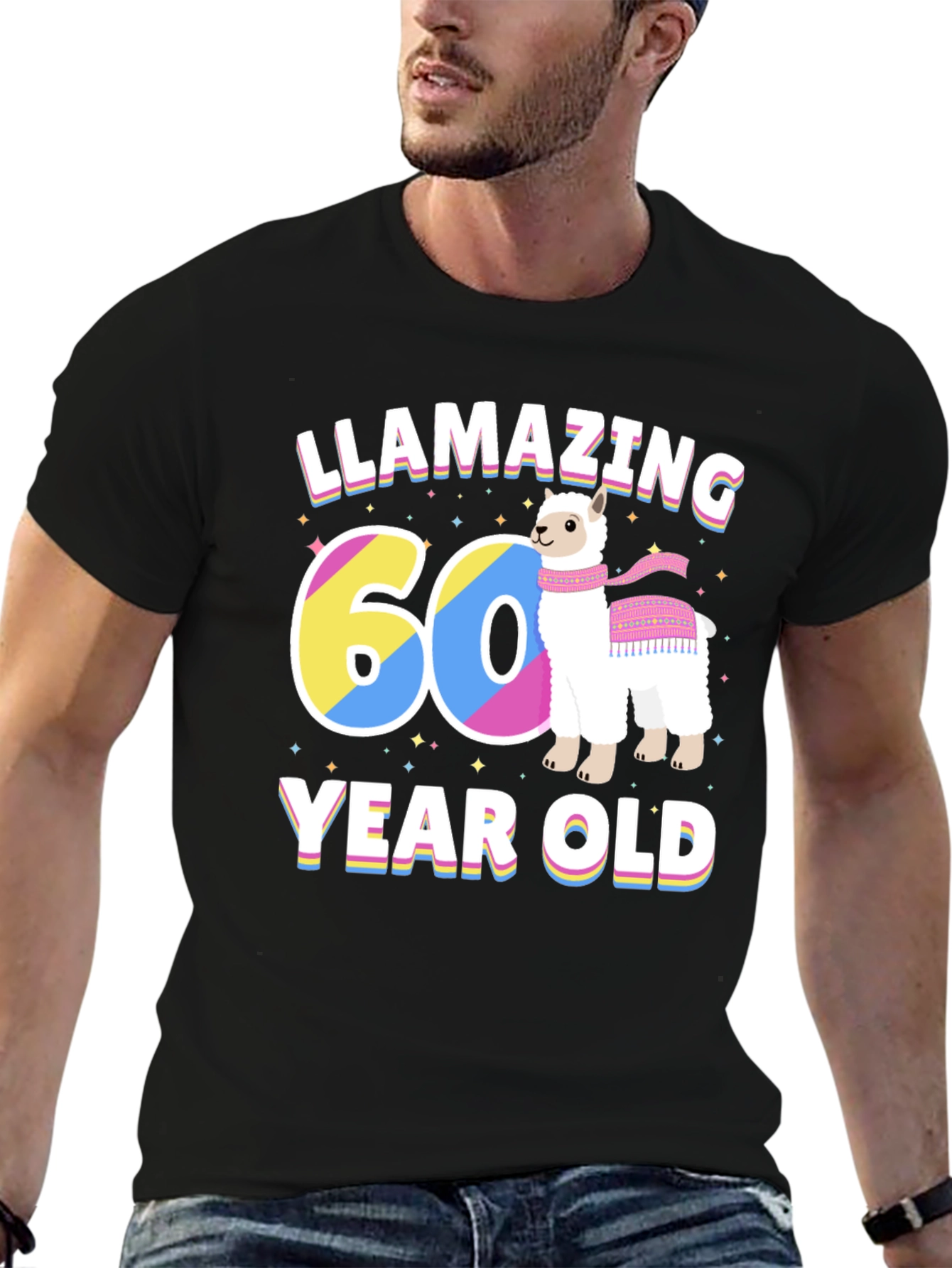 Llamazing 60 Year Old Birthday T-Shirt