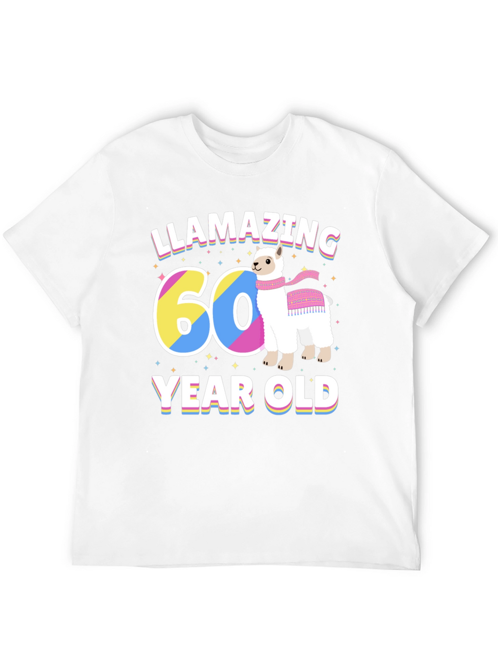 Llamazing 60 Year Old Birthday T-Shirt