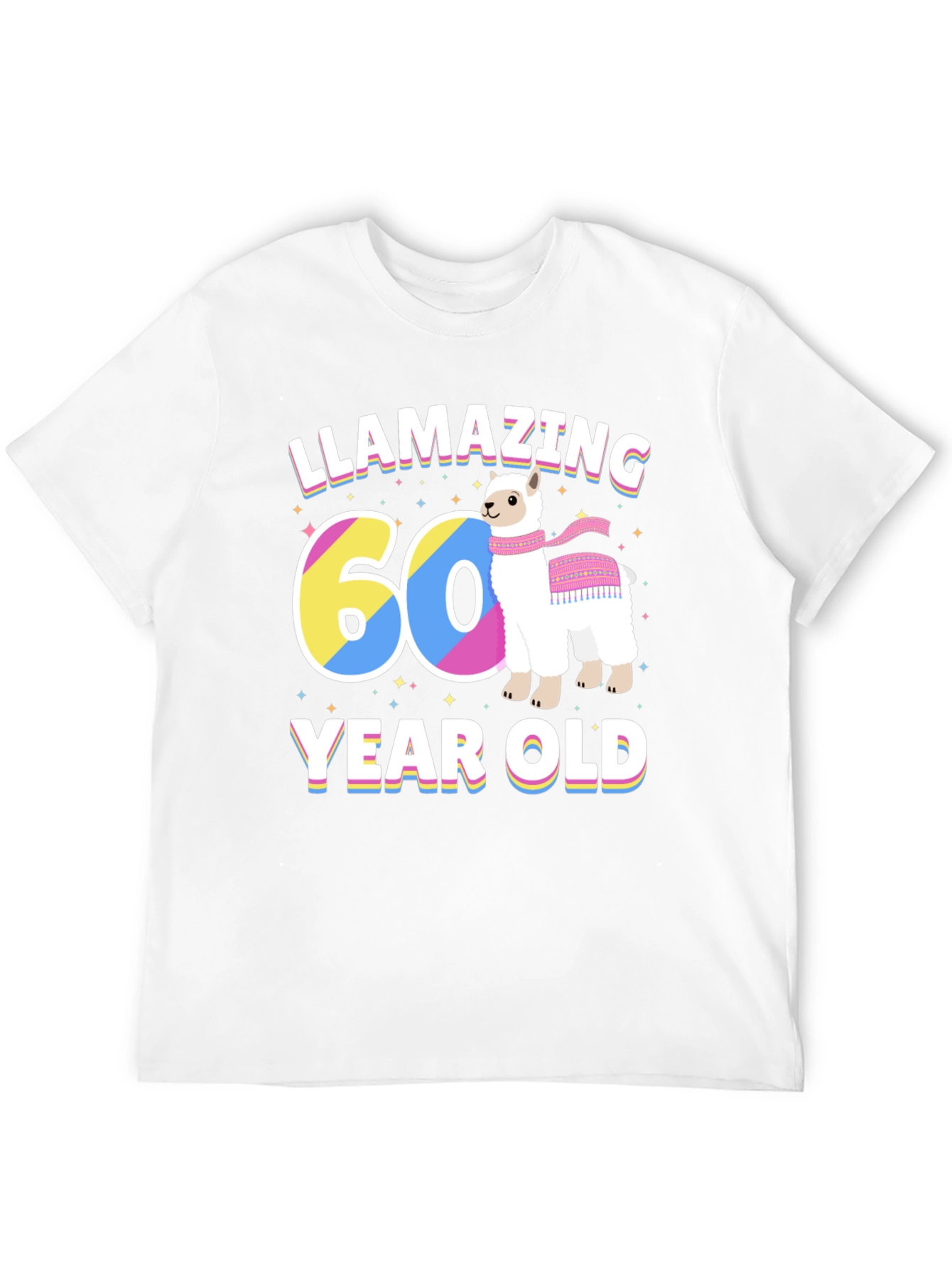 Llamazing 60 Year Old Birthday T-Shirt