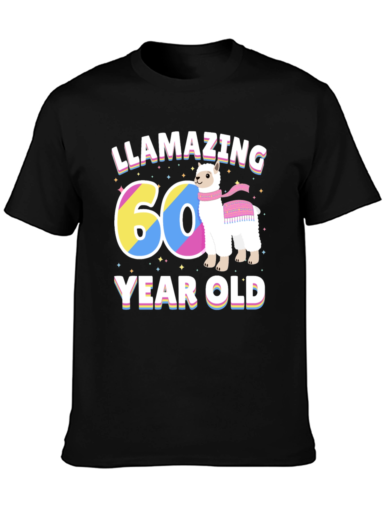 Llamazing 60 Year Old Birthday T-Shirt