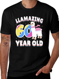 Llamazing 60 Year Old Birthday T-Shirt