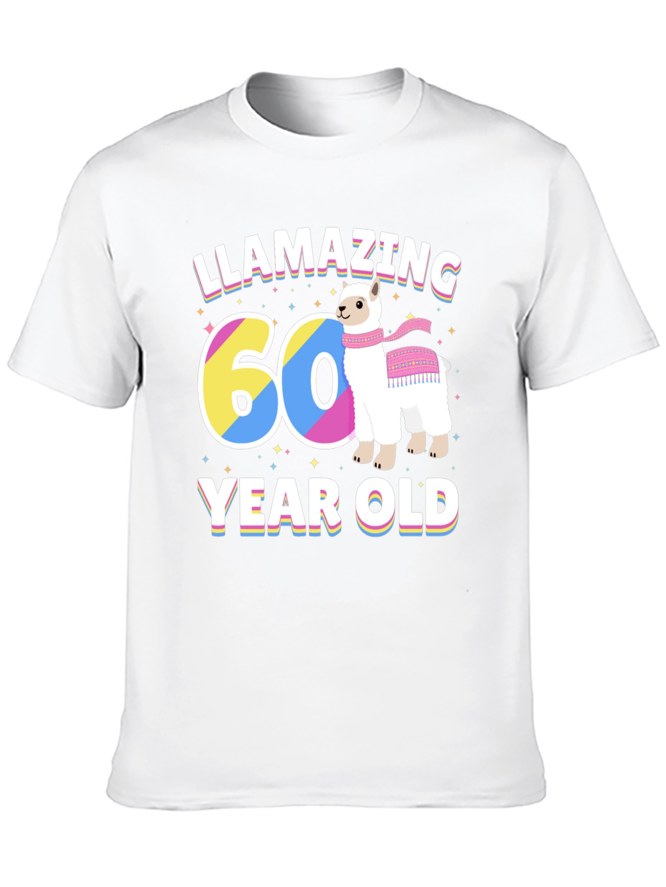 Llamazing 60 Year Old Birthday T-Shirt