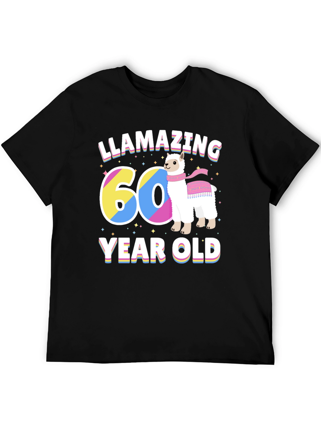 Llamazing 60 Year Old Birthday T-Shirt