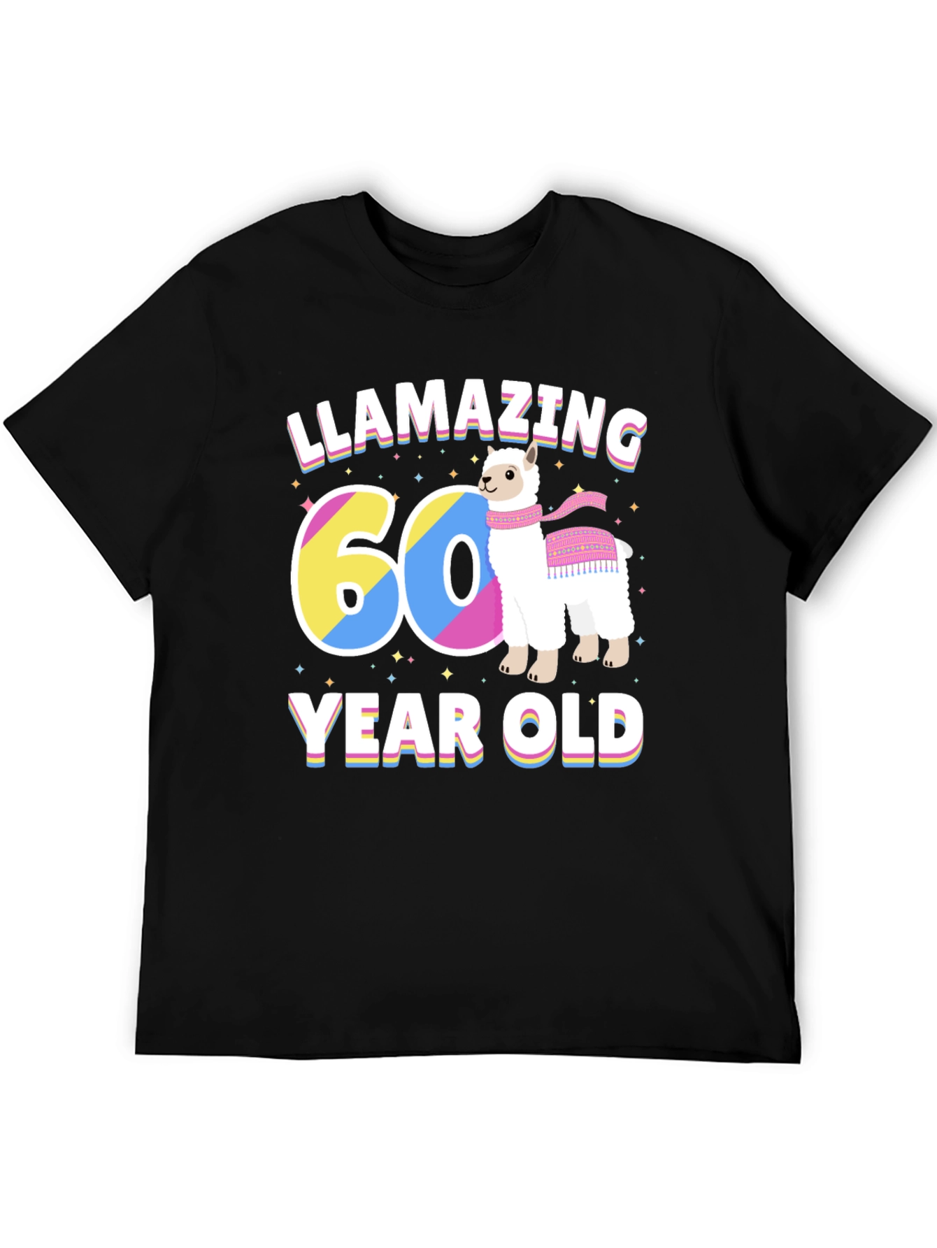 Llamazing 60 Year Old Birthday T-Shirt
