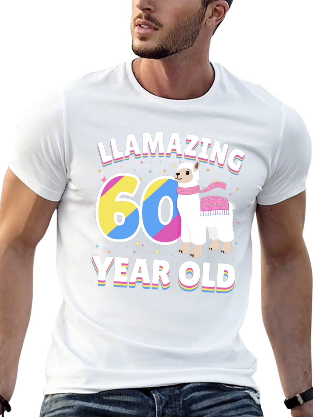 Llamazing 60 Year Old Birthday T-Shirt