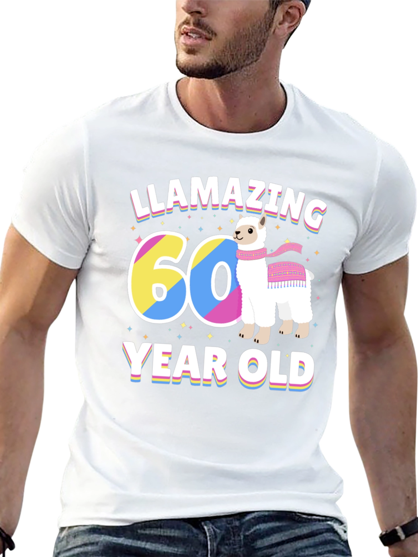 Llamazing 60 Year Old Birthday T-Shirt