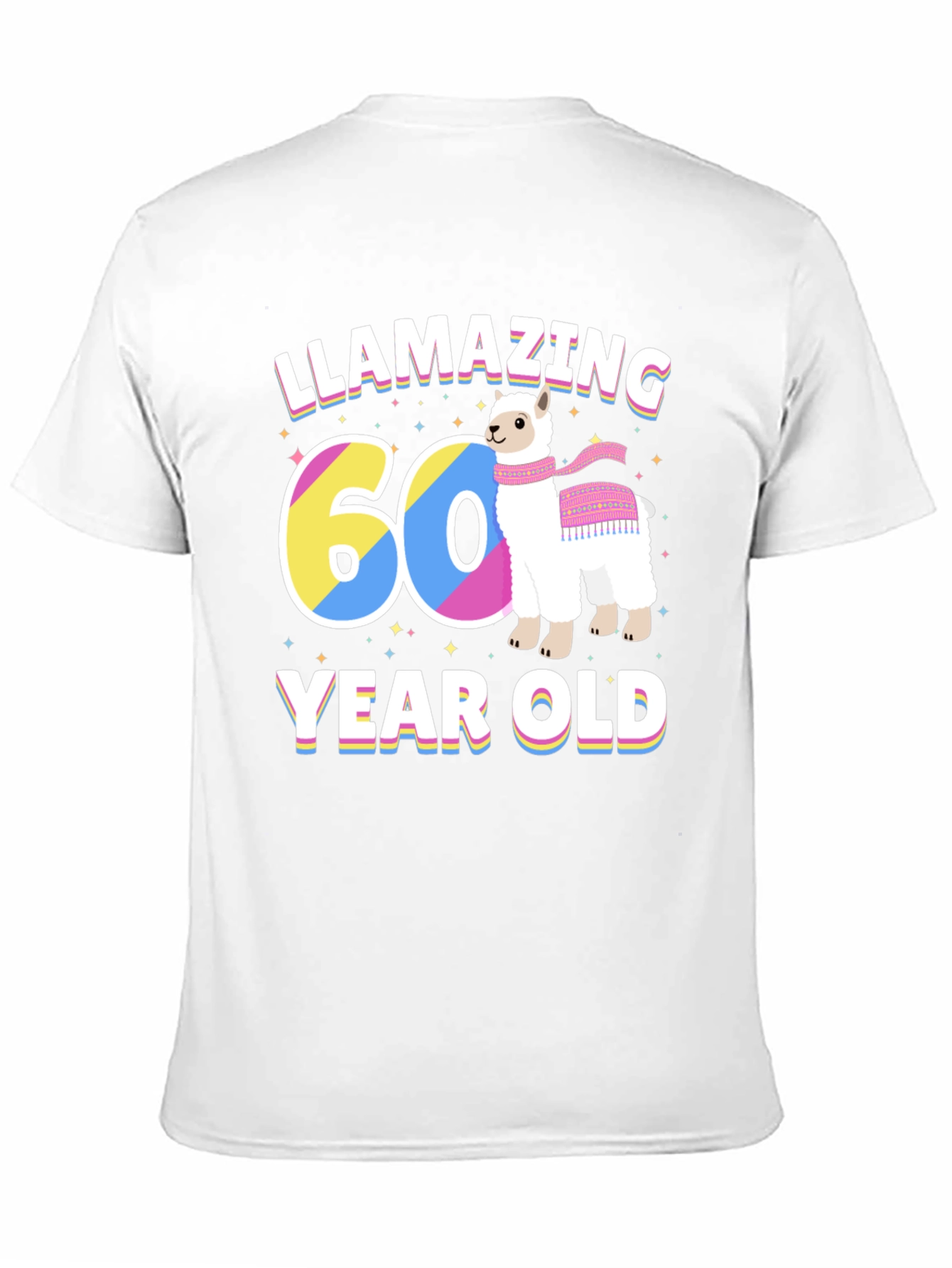 Llamazing 60 Year Old Birthday T-Shirt