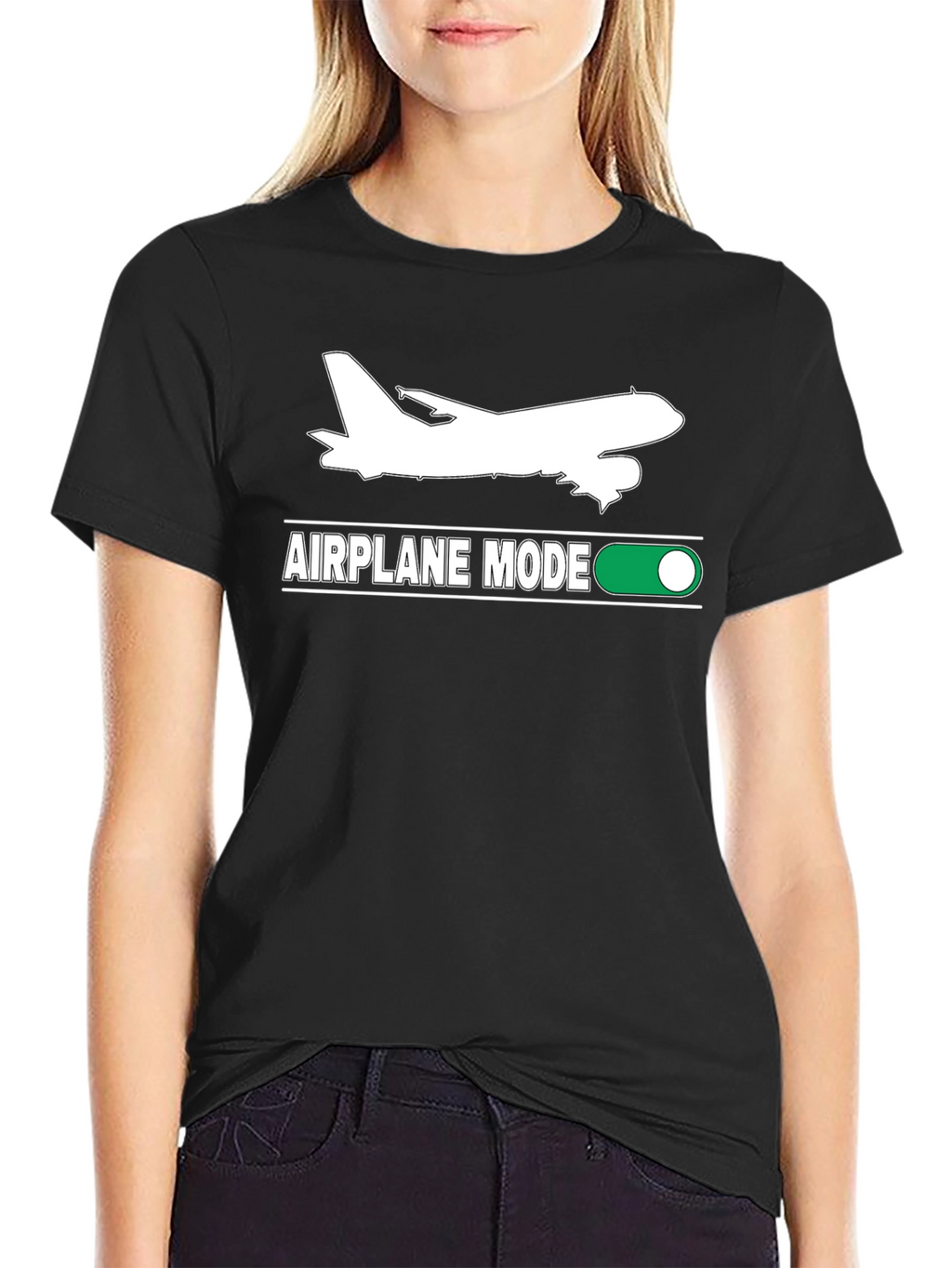Airplane Mode Graphic Tee - Relax & Unwind
