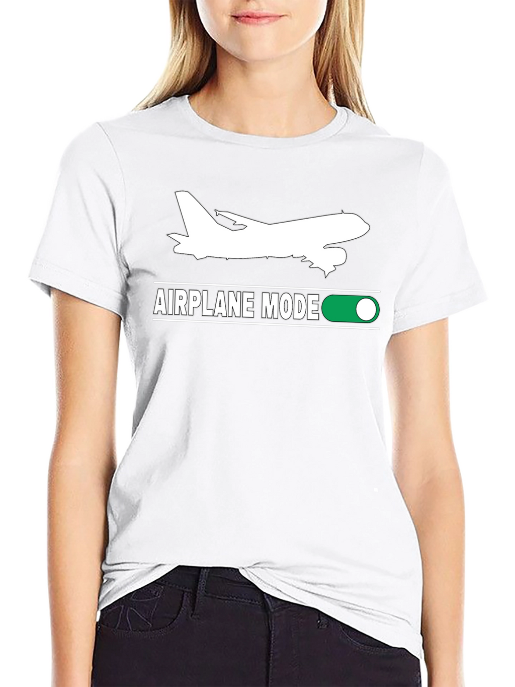 Airplane Mode Graphic Tee - Relax & Unwind