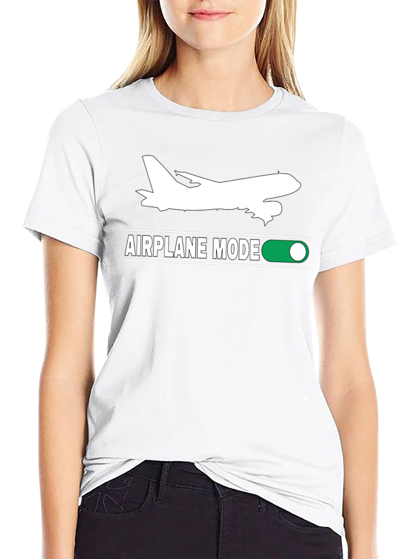 Airplane Mode Graphic Tee - Relax & Unwind