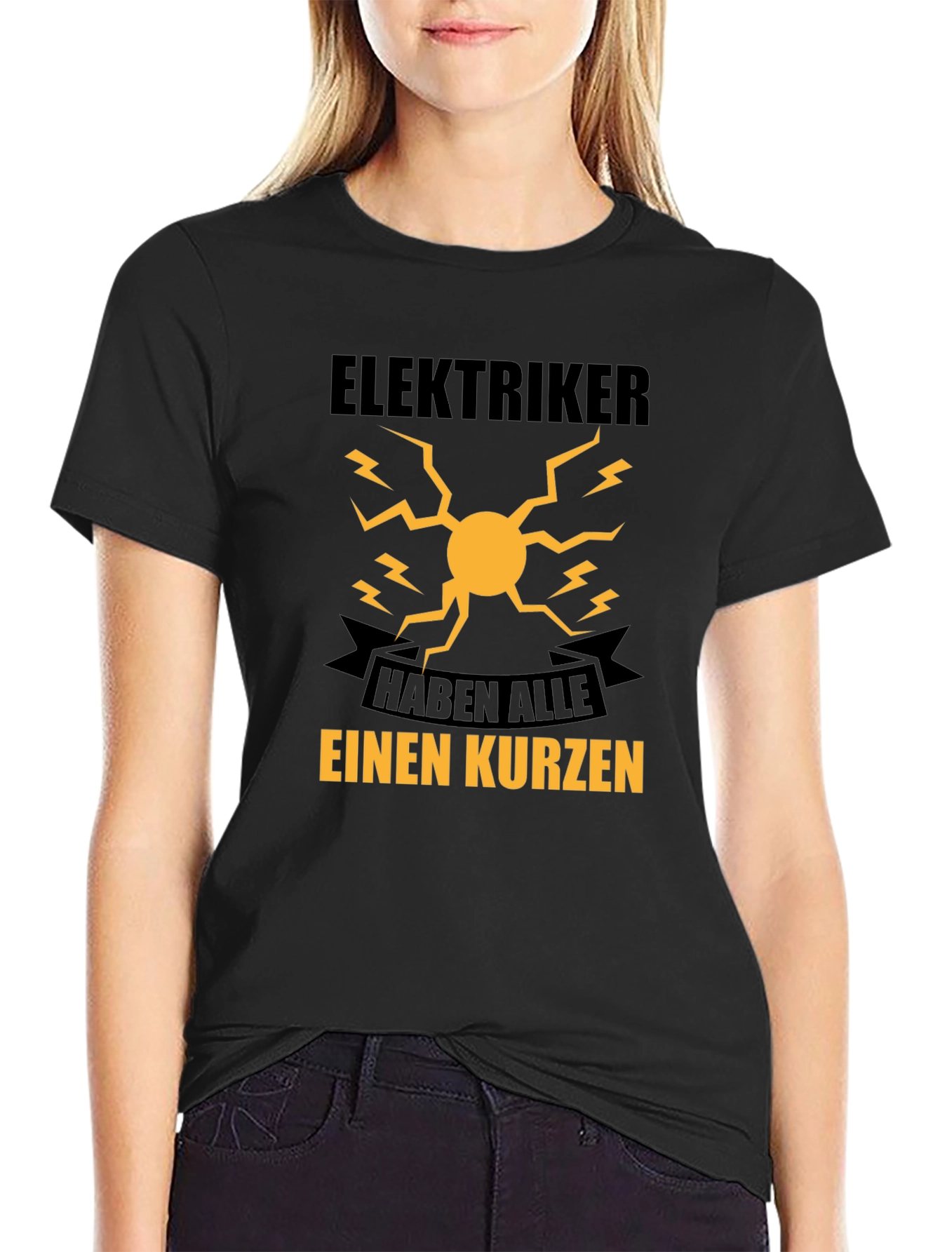 Electrician Short Circuit Humor Graphic Tee