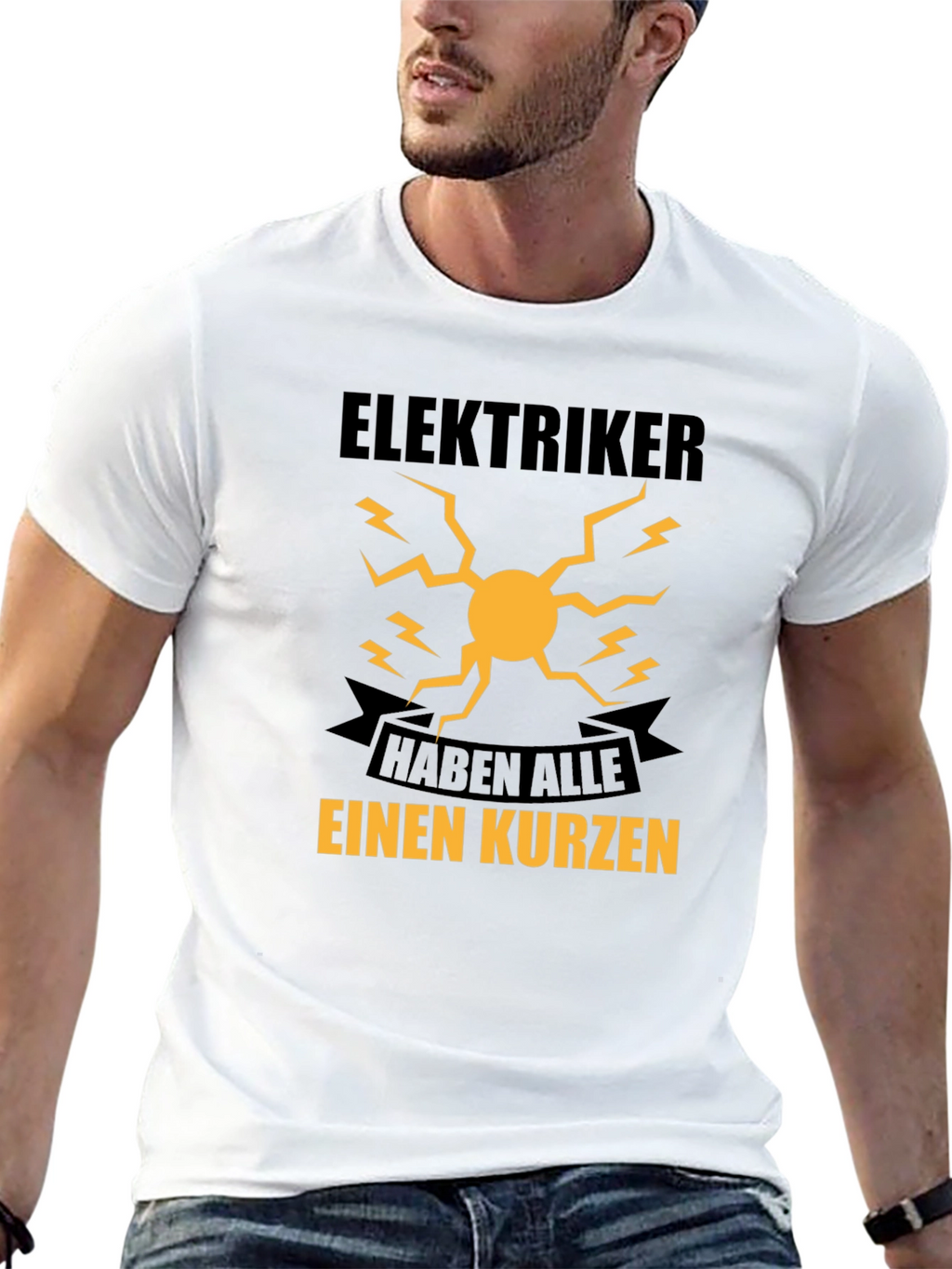 Electrician Short Circuit Humor Graphic Tee