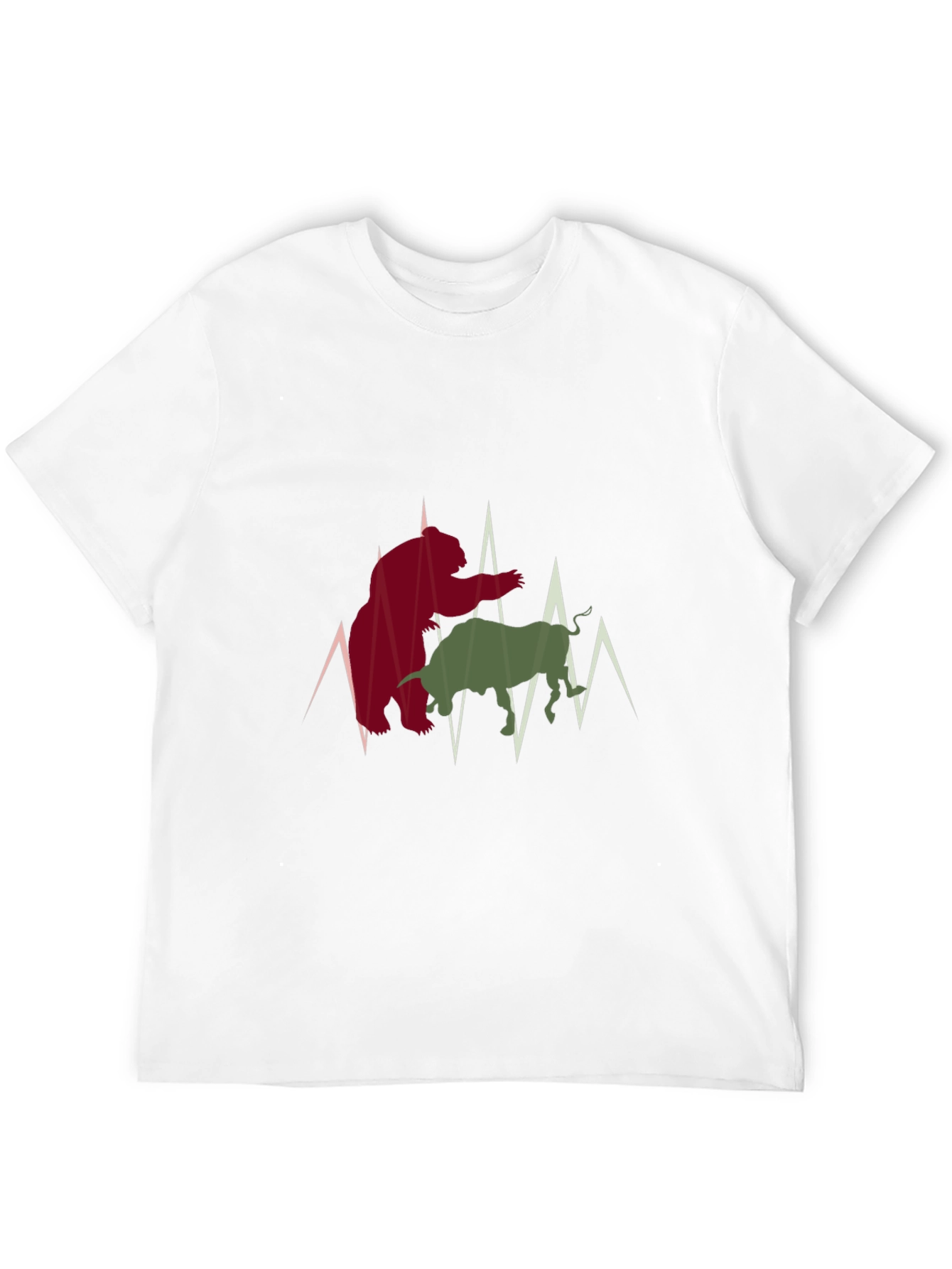 Bull vs Bear Market T-Shirt - Stock Trader Tee