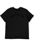 Instructor Black T-Shirt - Training & Guidance