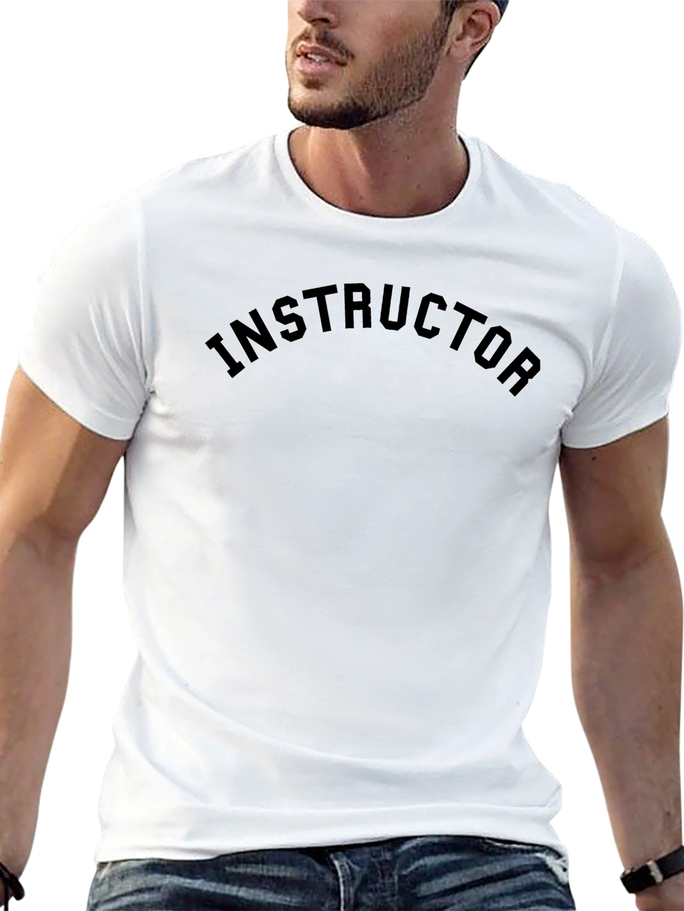 Instructor Black T-Shirt - Training & Guidance