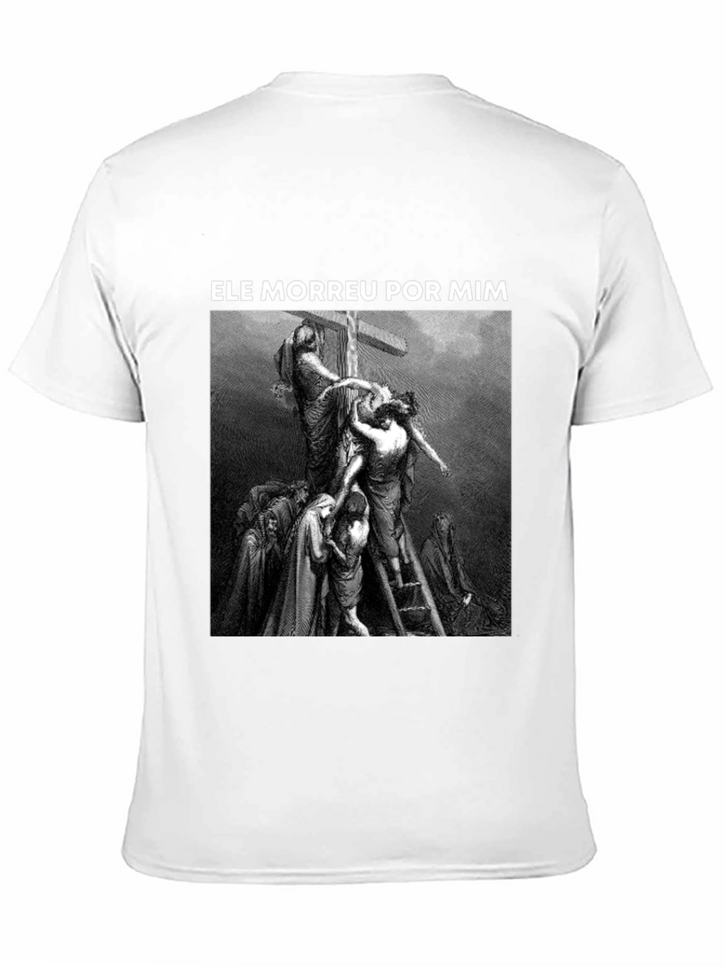 He Died For Me Graphic Tee - Black