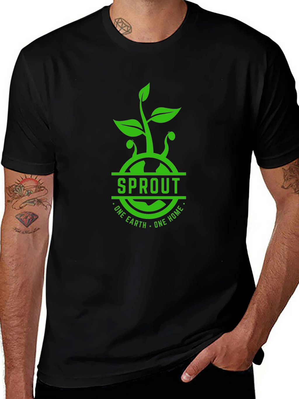 Sprout Graphic Tee - One Earth One Home