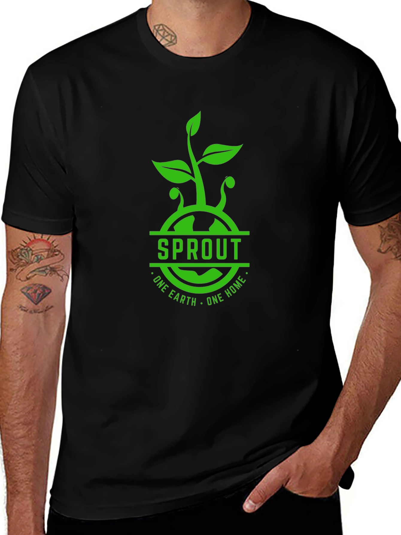 Sprout Graphic Tee - One Earth One Home