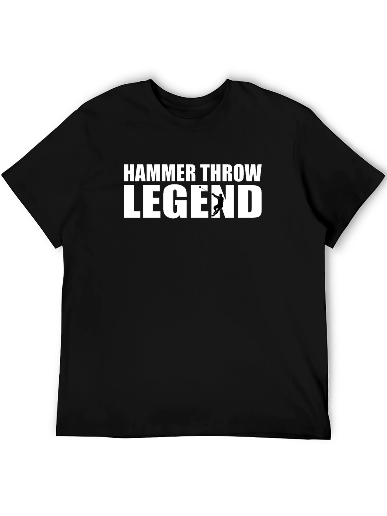 Hammer Throw Legend Black Graphic Tee