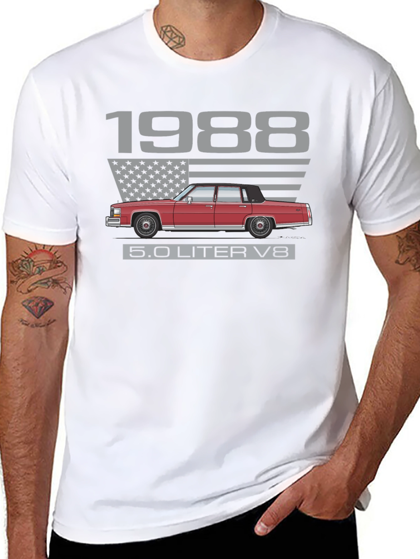 1988 Cadillac T-Shirt: American Muscle Car Tee
