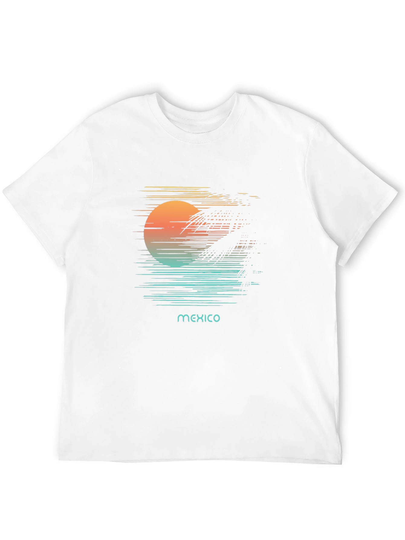 Mexico Sunset Graphic T-Shirt