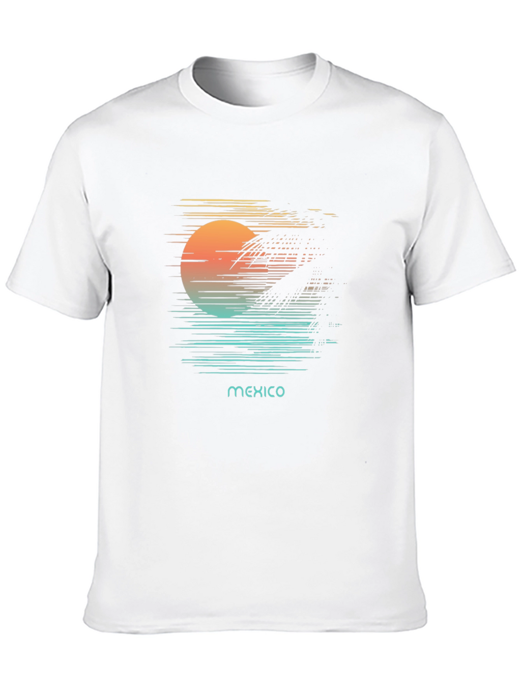 Mexico Sunset Graphic T-Shirt