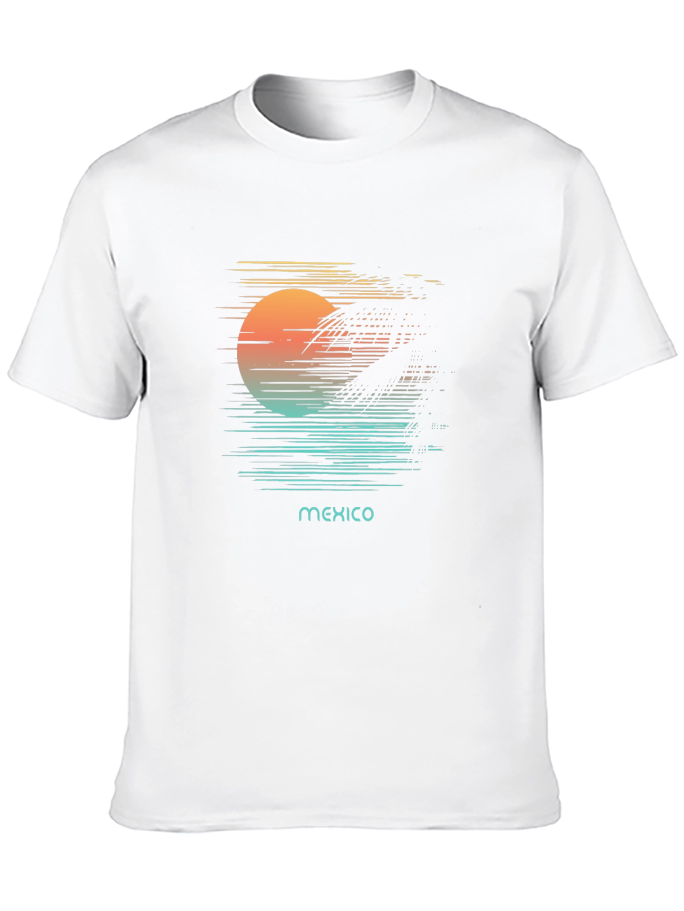 Mexico Sunset Graphic T-Shirt