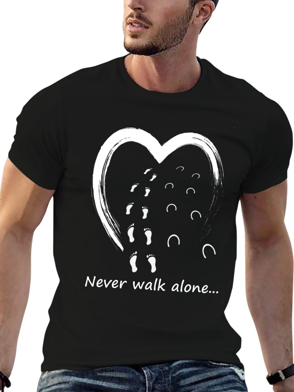 Never Walk Alone Graphic Tee