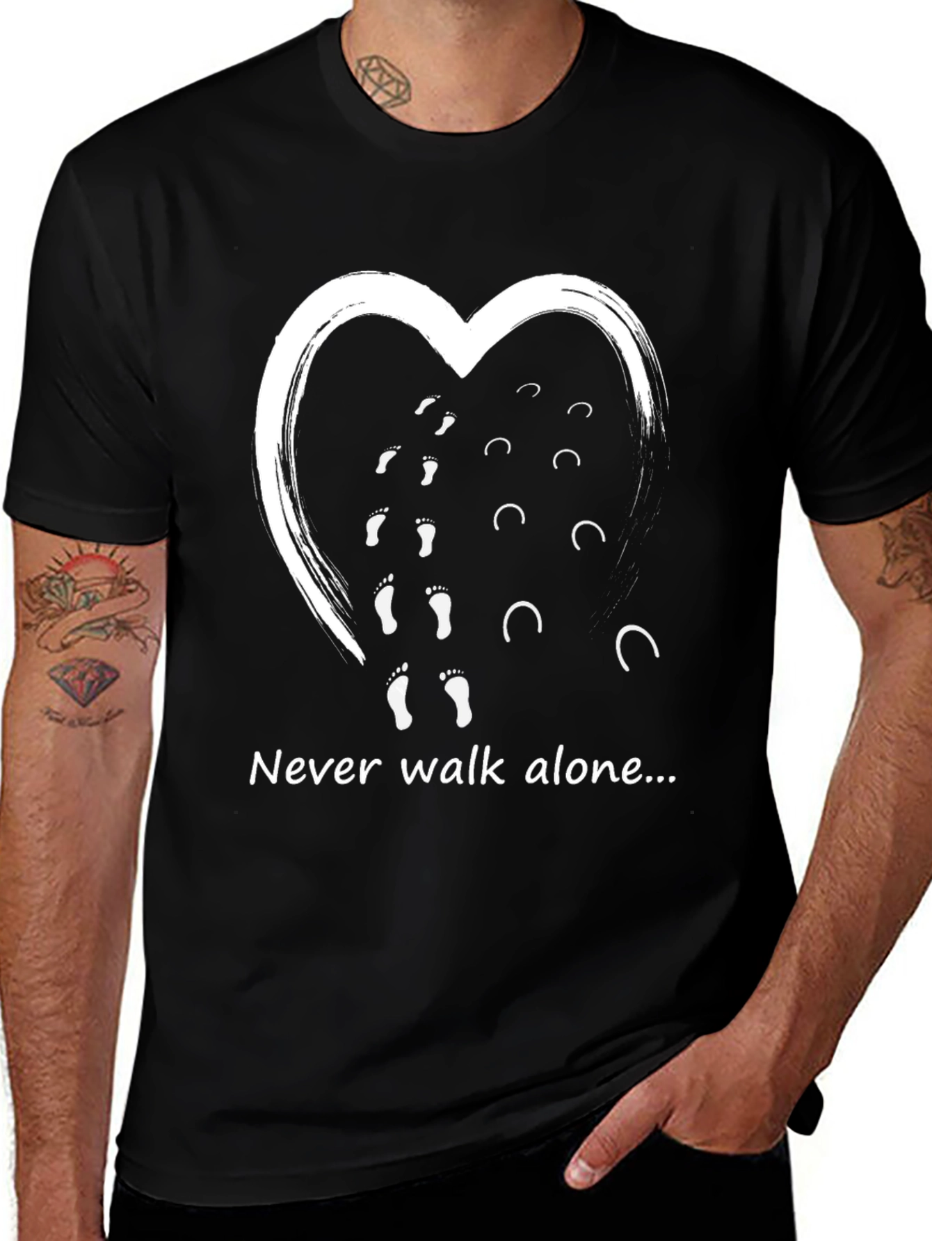Never Walk Alone Graphic Tee