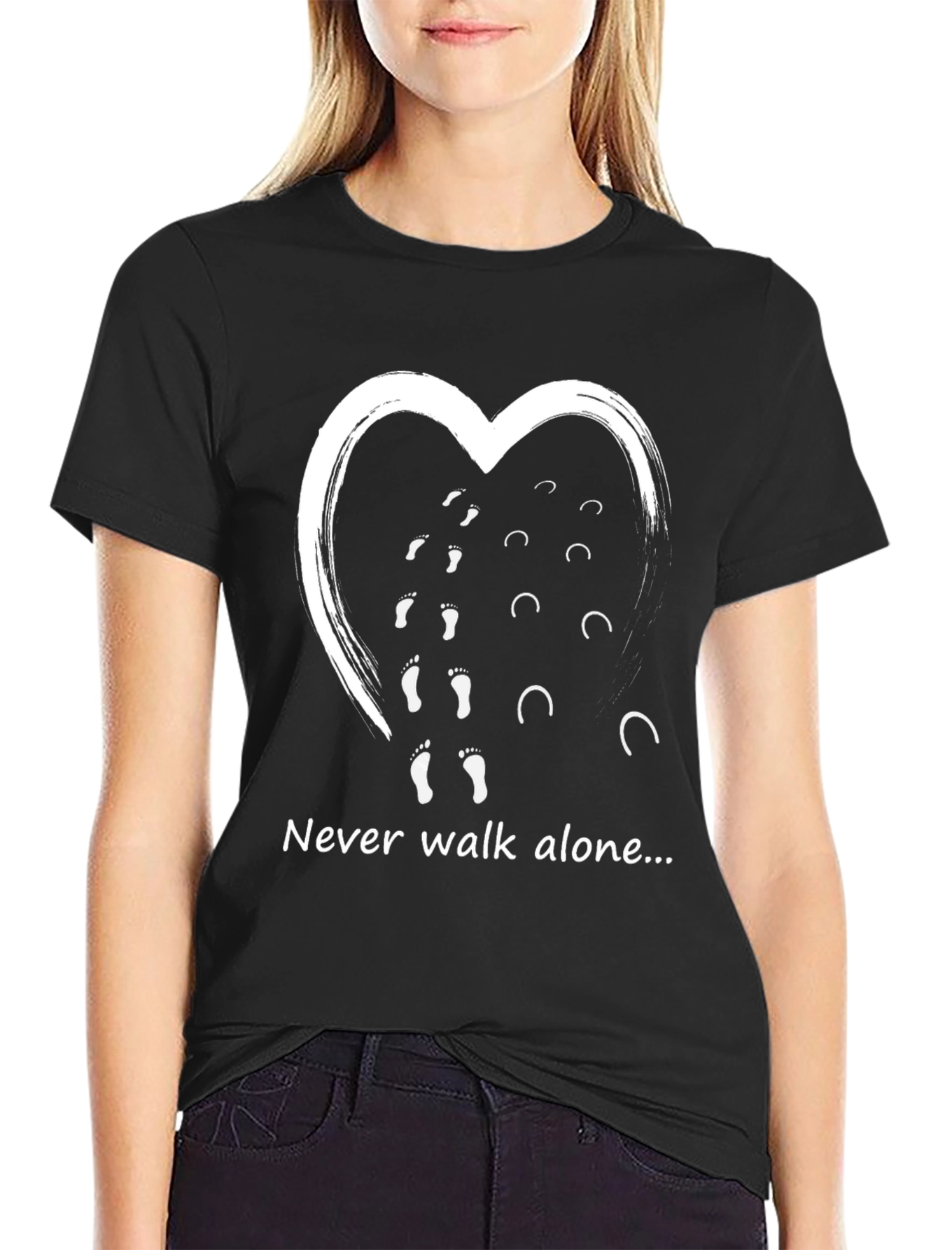 Never Walk Alone Graphic Tee