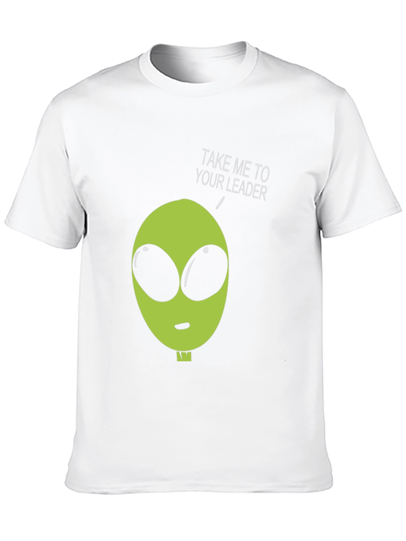 Alien Take Me To Your Leader Graphic Tee