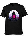 Retro Avocado T-Shirt - Vaporwave Style
